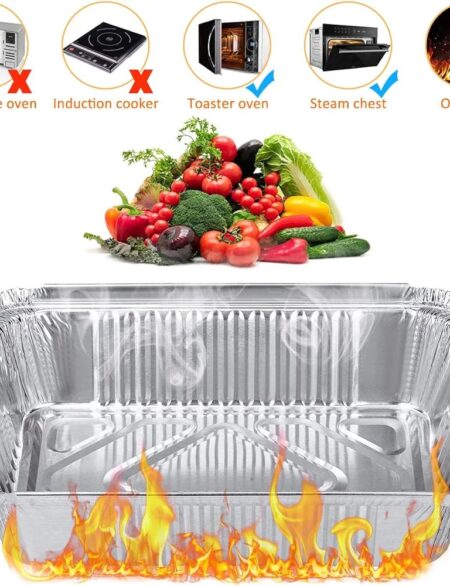 Barquette aluminium 2 kg 
Carton de 500 pièces